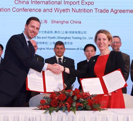 Bord Bia signs 'lucrative' agreement with Wyeth Nutrition in China