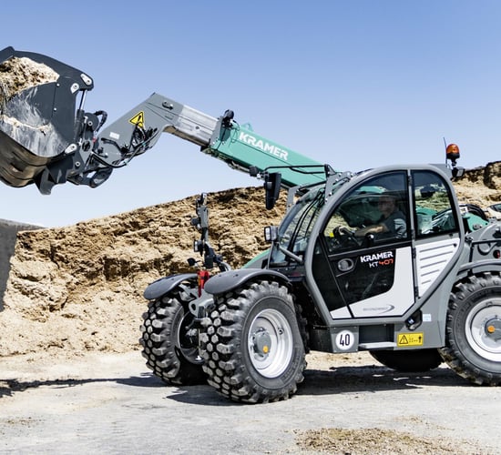 Kramer adds 2 mid-sized telehandlers to its line-up