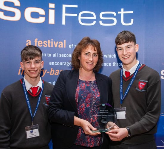 Wexford students take SciFest award for agriculture project