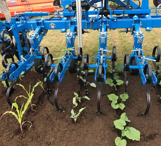 2018...when the hoe came back in fashion on the tillage tramlines