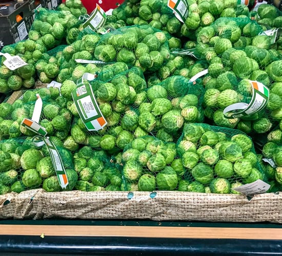 How much are vegetables retailing for in the supermarkets?
