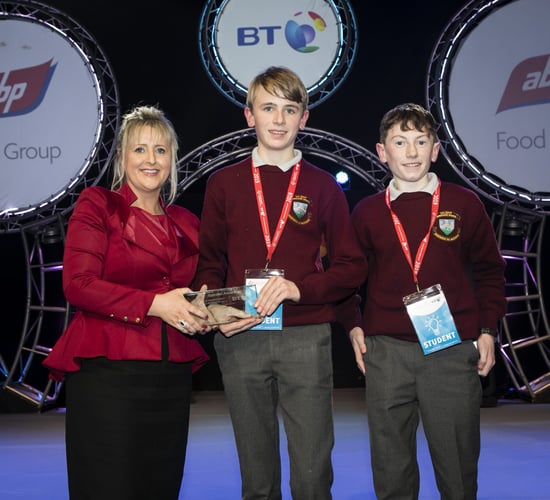 Cork students awarded ABP safety prize at BT Young Scientist 2019
