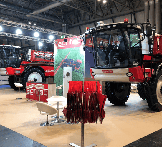 Farm machinery firm's use of models sparks 'sexism' debate