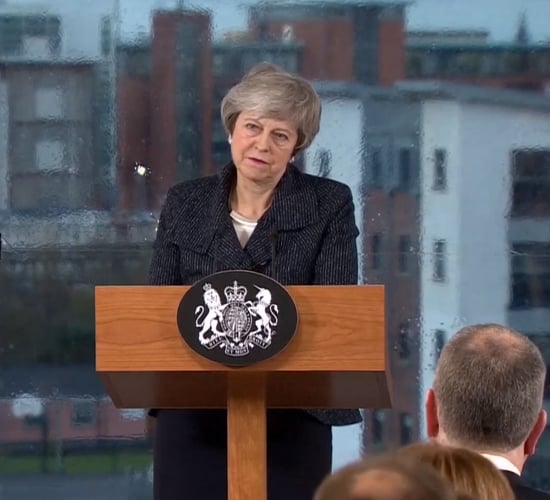 May reassures 'full protection for cross-border cooperation'