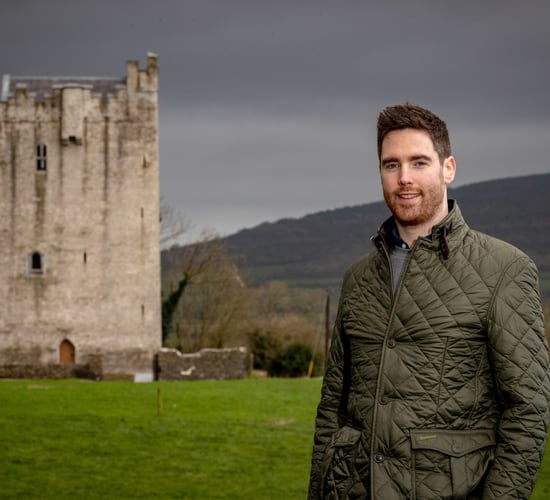 Kilkenny farmer's son earns his keep with castle restoration