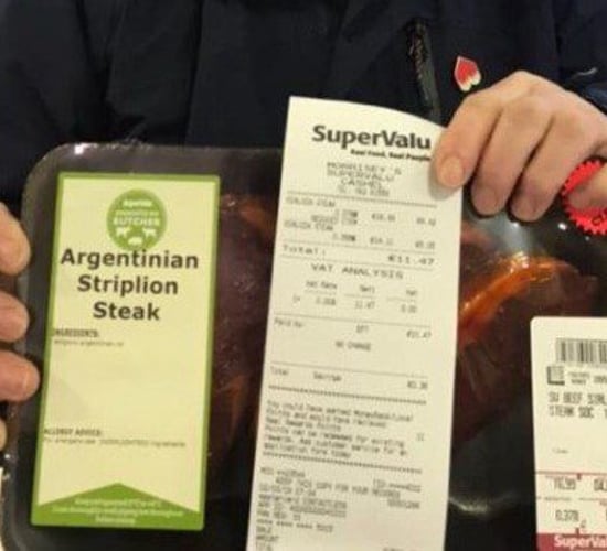 IFA scrutinises SuperValu's Argentinian striploin steak