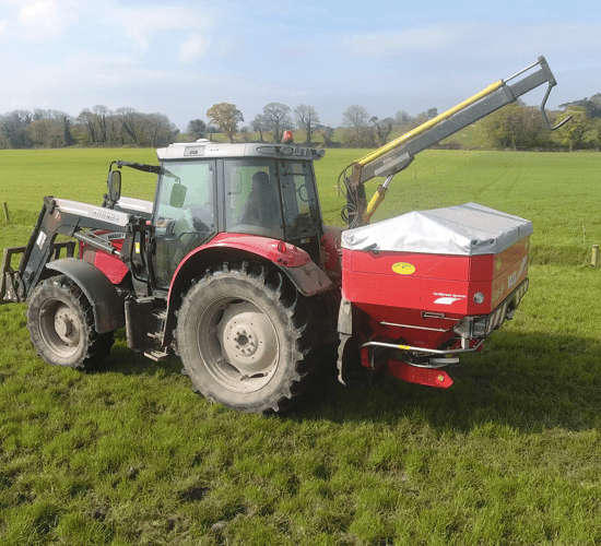 Watch: Spreading fertiliser with ease and accuracy in Co. Limerick