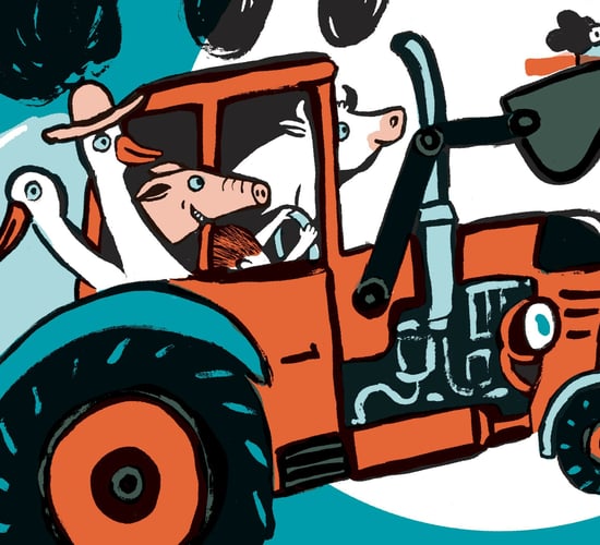 'Not Without My Tractor!': New book ideal kids' bedtime read