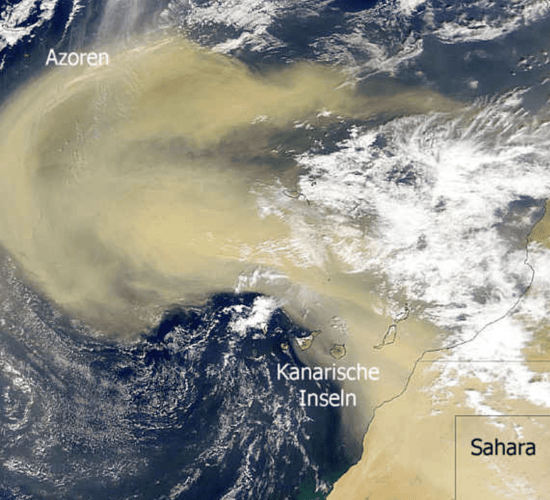 Sahara Desert sands cover Irish countryside overnight