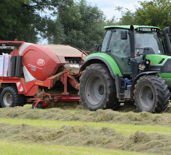 Is €10/bale (including plastic) a fair rate for baling and wrapping?