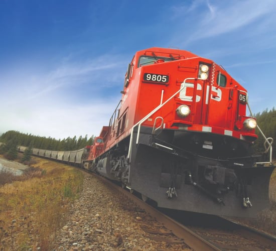 2.64 million tonnes of Canadian grain moved by rail company in April
