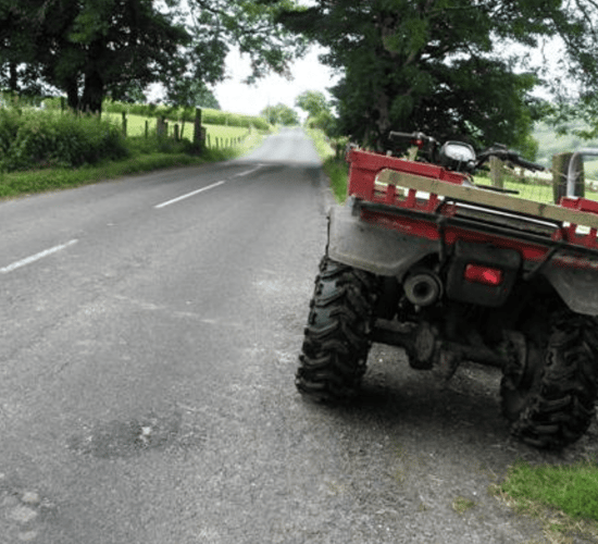 UFU: Only 'properly trained' people should ride a quad