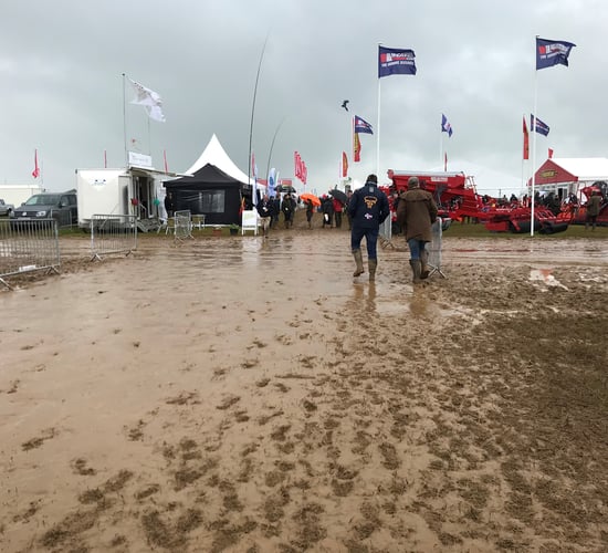 Pics: Weather impacts on 'Cereals' show, but bigger problems in UK fields