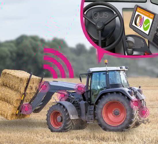 'Smart' plain bearing warns drivers about excess wear