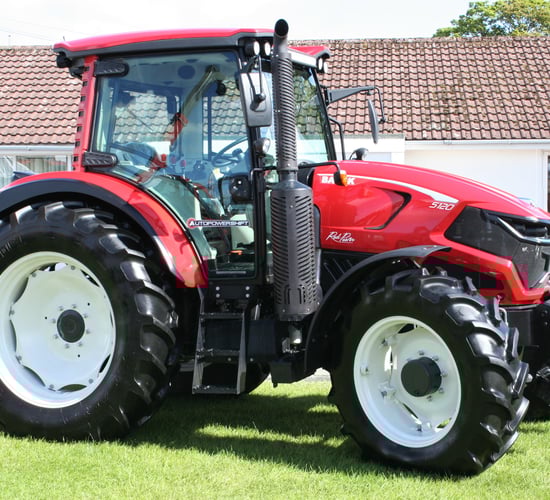 Edging closer: Turkish-built Basak tractors at Royal Highland Show