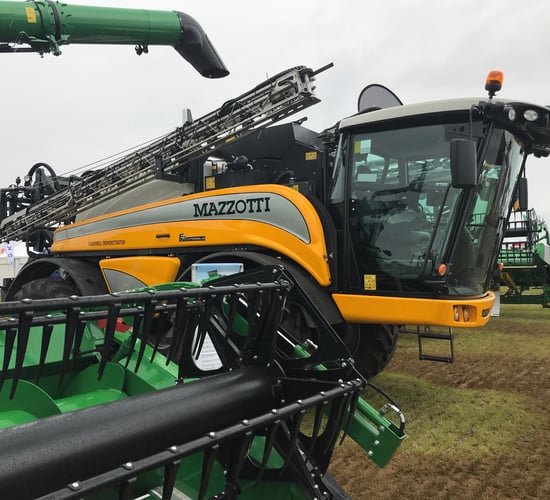 Owned by John Deere but built in Italy: New sprayers at Cereals 2019