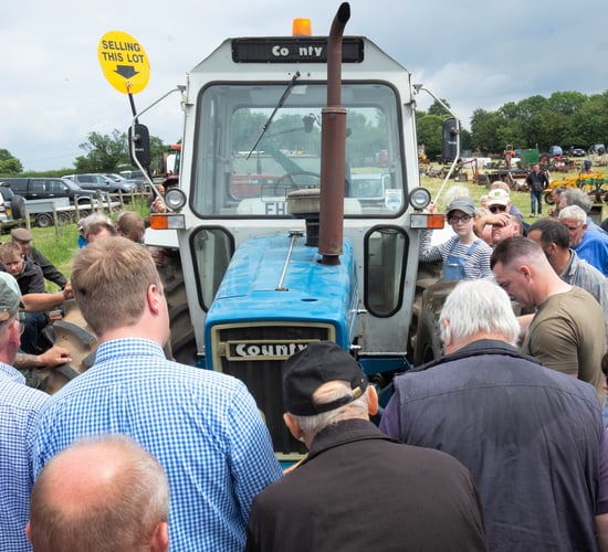 Auction report: Top bid of over £19,000 secures this County 1174
