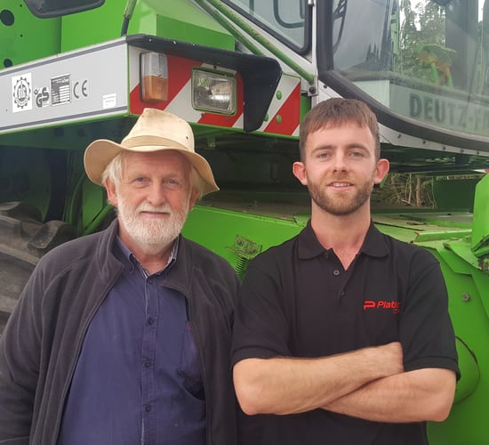 Video: 'The penny dropped; that's when we started breaking combines'
