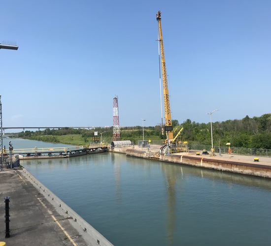 Watch: 15 canal locks...shipping maize from Ontario to Ireland
