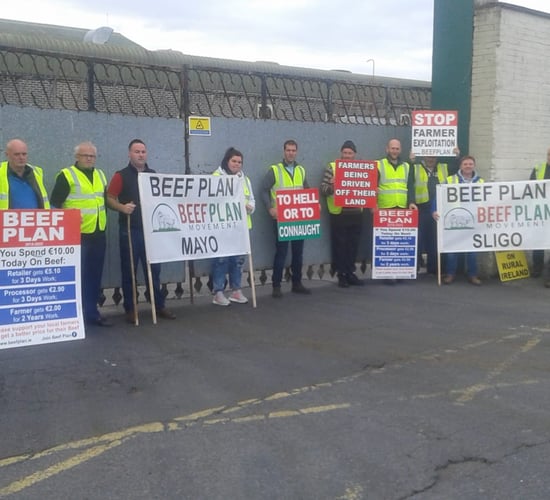 Pics: Beef Plan protests begin around the country