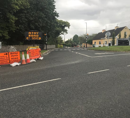 2-week road closure as cattle underpass is constructed