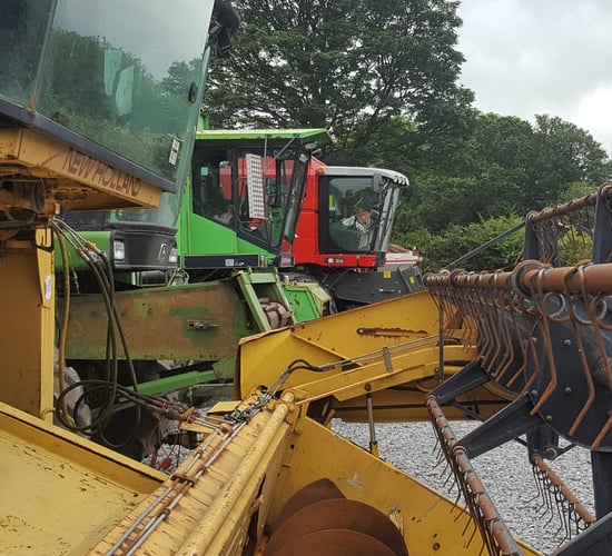 44 new combines registered this year; plus 24 used imports