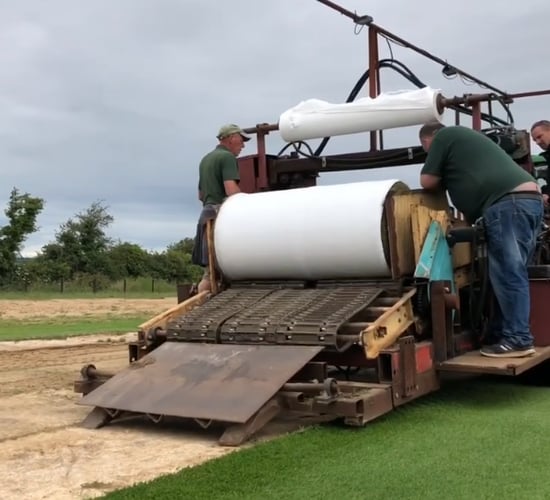 Video: Match day for harvest team on GAA's 67ac farm