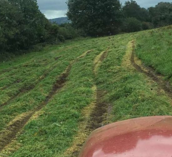 Silage recommences but conditions remain sticky in places