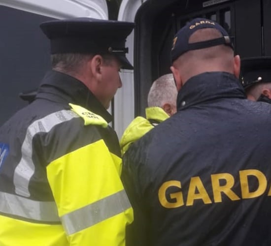 Protester arrested and another injured in Cavan