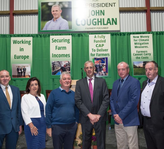 Coughlan officially launches bid for top office