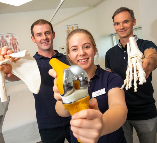 Concussion and joint replacement experts offer support