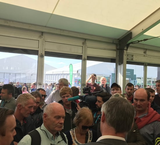 Beef farmers voice anger at 'Ploughing 2019'