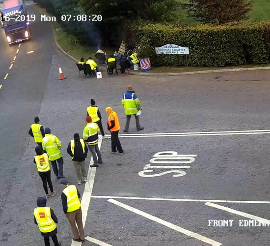 Dawn Meats brings in Gardai following 'balaclava protest'