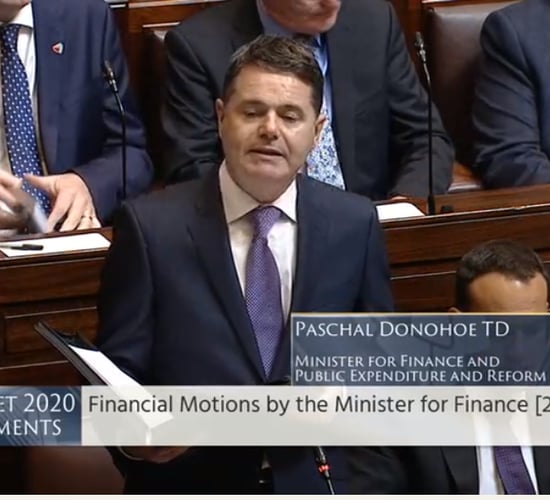 Budget 2020: €650 million for agriculture, enterprise and tourism in no-deal Brexit