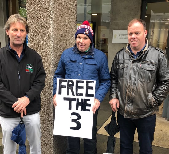 Video: Farmers still battling legal threats speak out