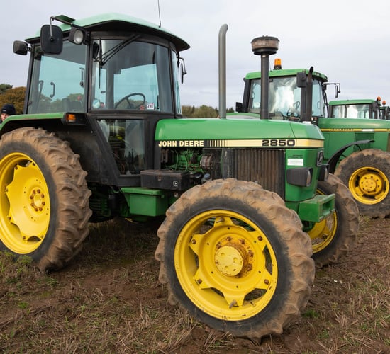 Auction report: Brisk bids for 'classic' and modern (on-farm) tractors