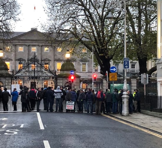 Protesters seek meeting with Minister Creed
