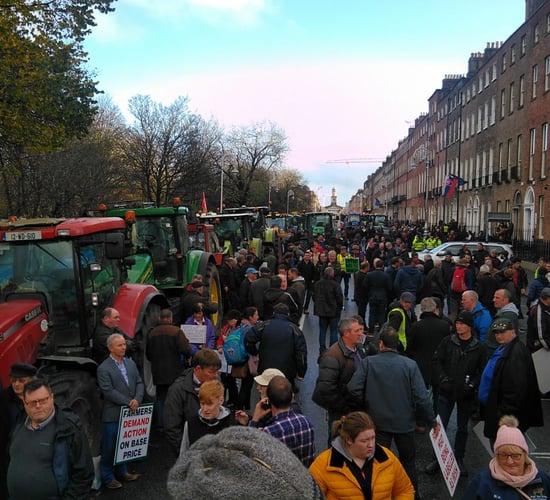 Tractors, taskforce and toys: Protest organisers have their say
