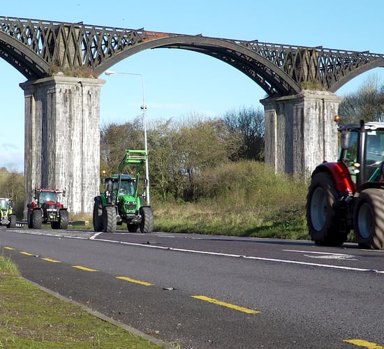 Video: Cork convoy hits the road...to warm up for a '500-strong tractor run'