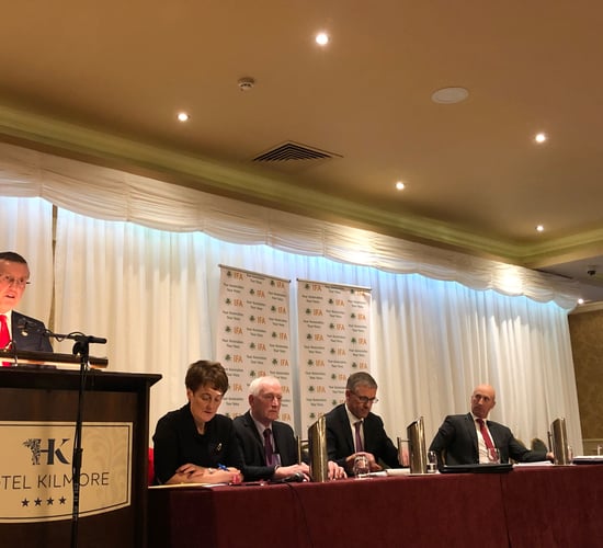 Cullinan: 'The future of IFA is at stake in this election'