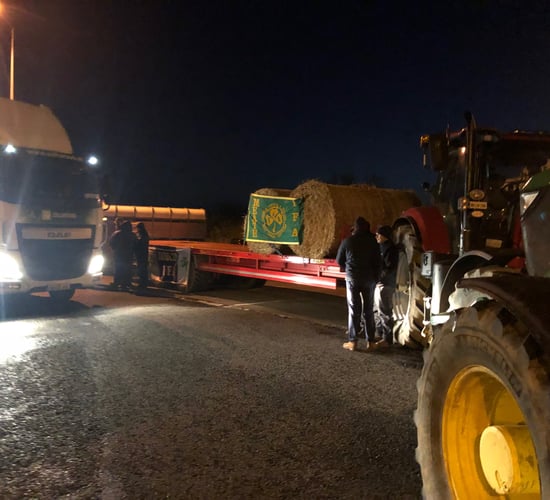 IFA blocks Tesco central distribution centre in latest beef protest