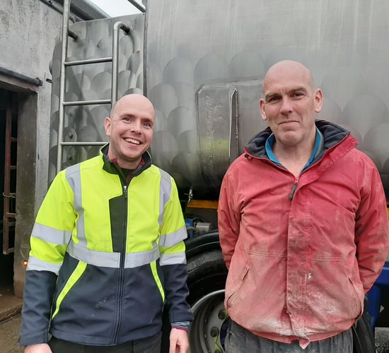 Meet the milkman collecting milk this Christmas
