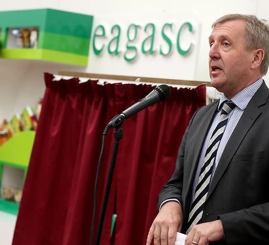How much of department's €1.39 billion goes to Teagasc and Bord Bia?