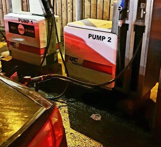 Driver caught 'red handed' pumping agri diesel at forecourt