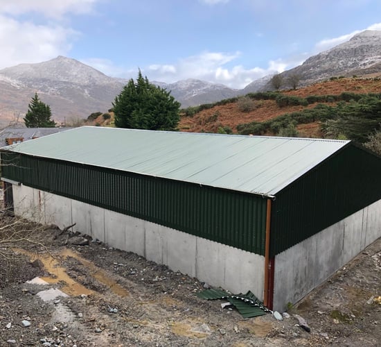 Buildings focus: A new sheep shed on the foot of the Dunkerron Mountains in Co. Kerry