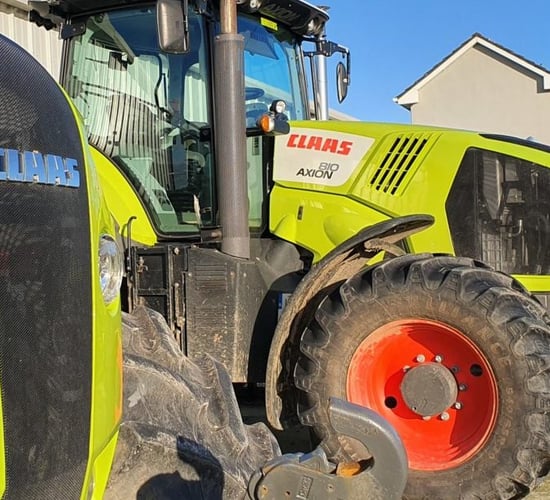How many used tractors were registered so far this year?