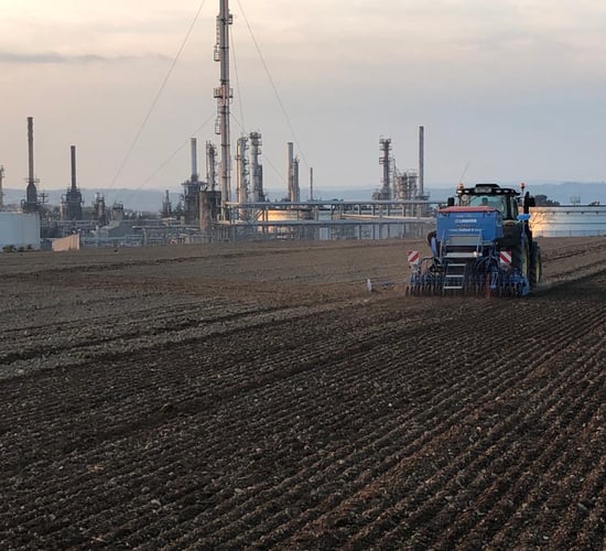 Tillage farmers out in force in fine weather