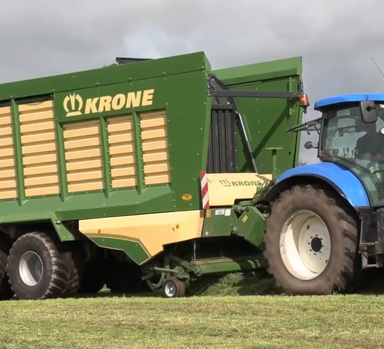 Which forage wagon does this Co. Cork dairy farmer say is 'built to last'?