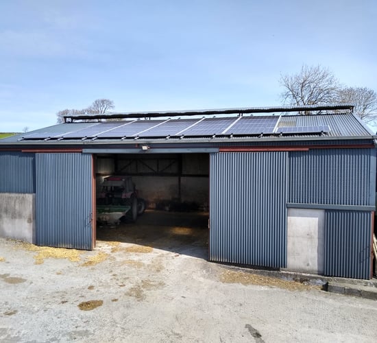 Infrastructure Focus: Installing solar panels on a dairy farm in Co. Cavan