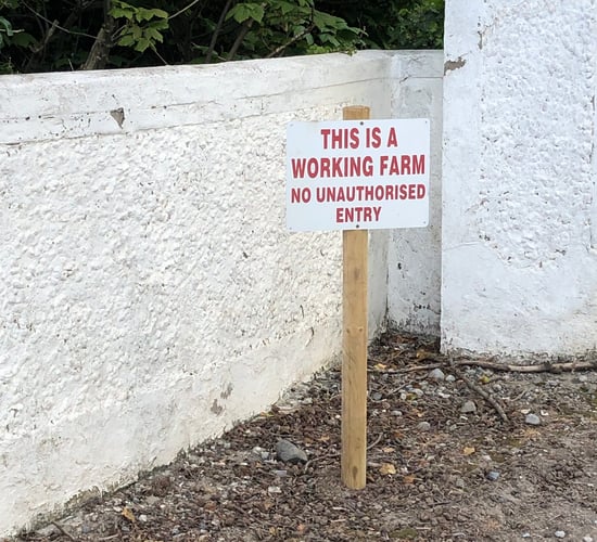 'We can't get over lack of respect for other people's property'